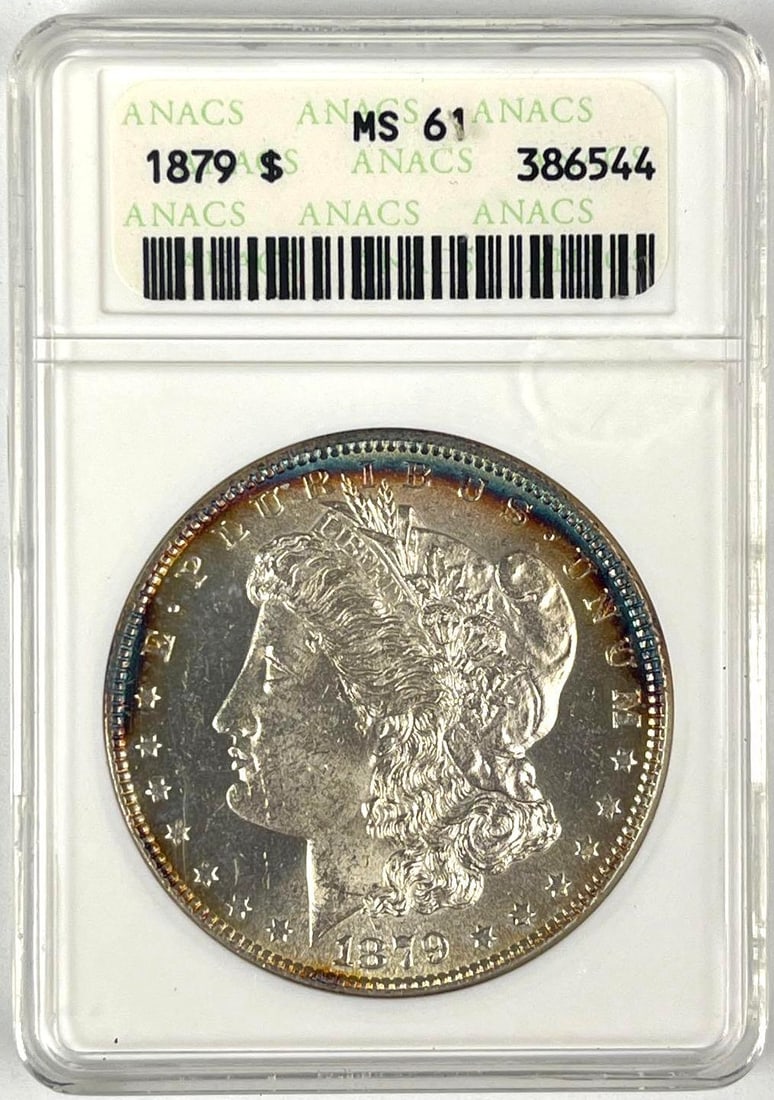 1879 US Morgan Silver Dollar ANACS MS61 (1 of 2)