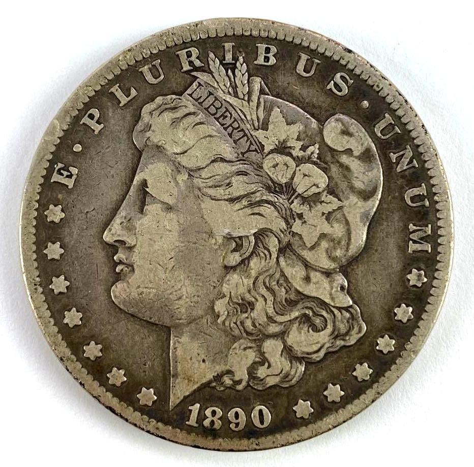 1890 CC Morgan Silver Dollar (1 of 2)