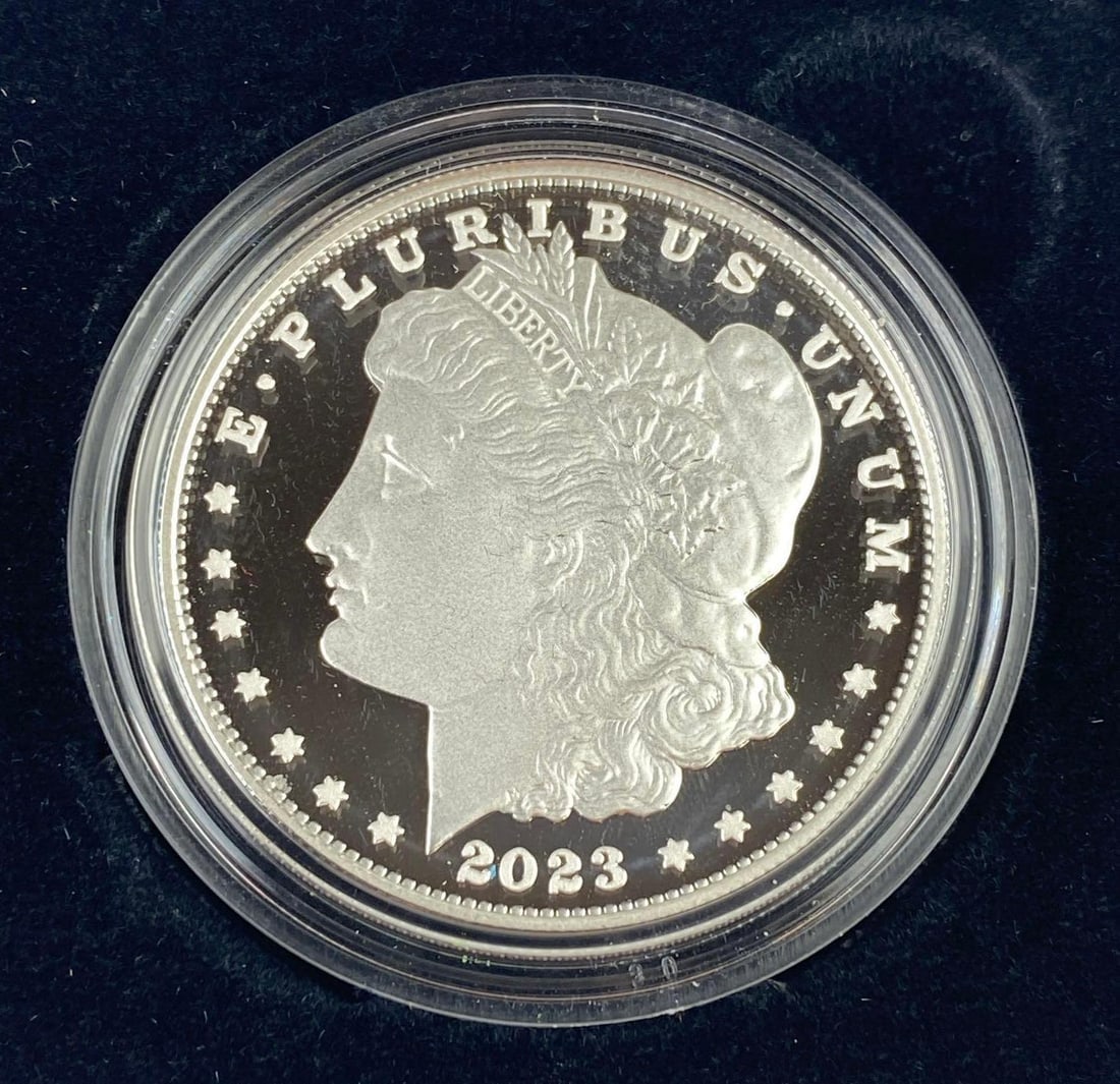 2023 United State Mint PROOF US $1 Morgan Silver Dollar (1 of 4)