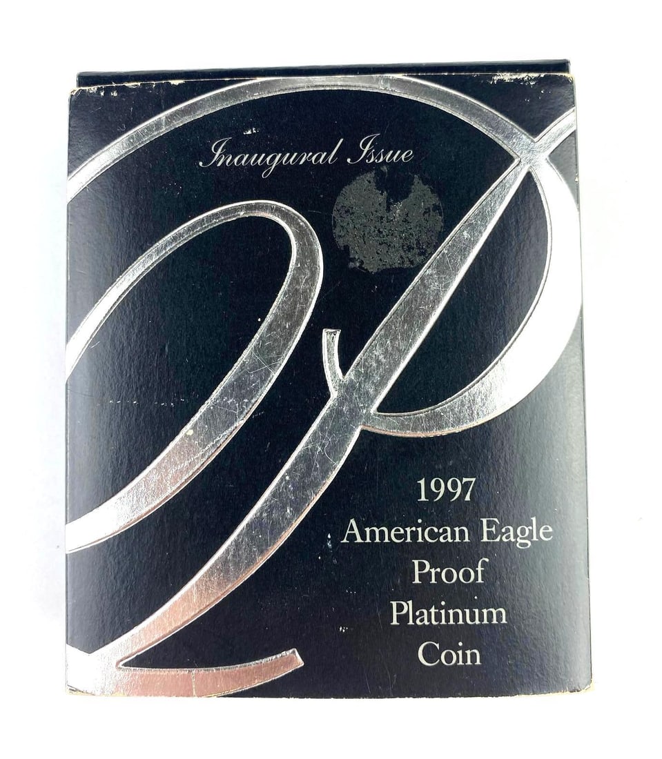 1997 United States Mint PROOF 1/10 Oz .999 Platinum American Eagle: 1997 United States Mint 1/10 Oz .999 Platinum American Eagle