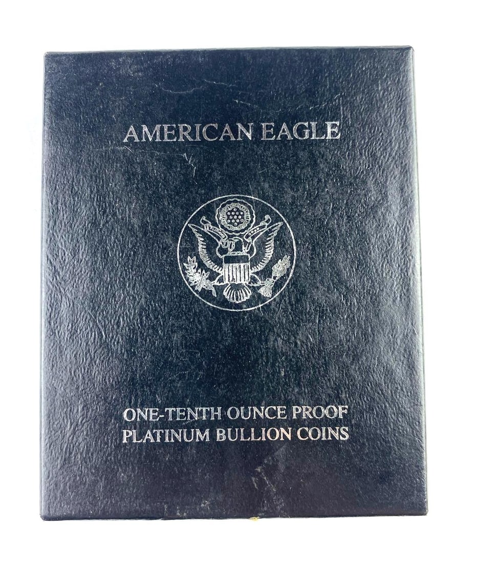 1997 United States Mint PROOF 1/10 Oz .999 Platinum American Eagle: 1997 United States Mint 1/10 Oz .999 Platinum American Eagle