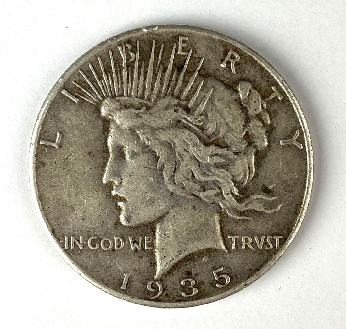 1935 S US Peace Silver Dollar: 1935 S US Peace Silver Dollar