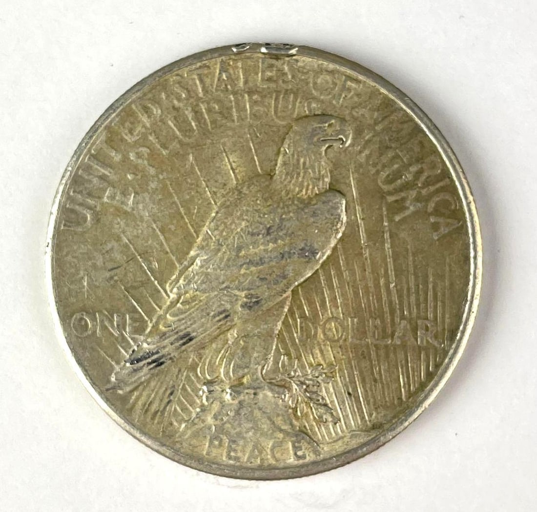1925 US Peace Silver Dollar - 2