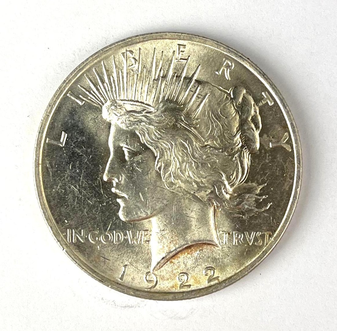 1922 US Peace Silver Dollar: 1922 US Peace Silver Dollar