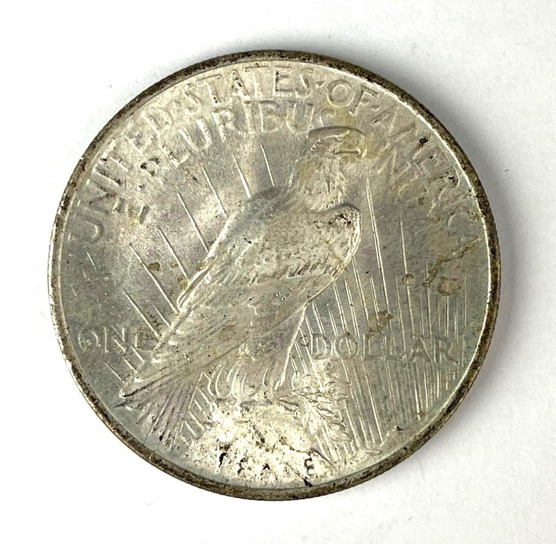 1924 US Peace Silver Dollar - 2