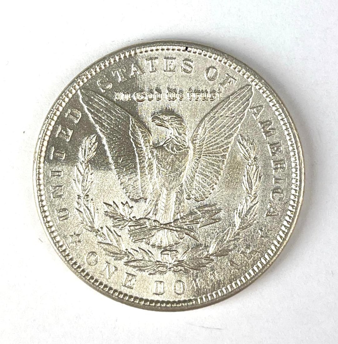 1889 US Morgan Silver Dollar - 2