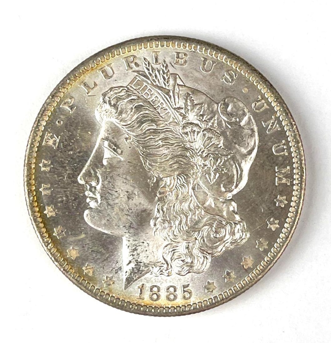 1885 O US Morgan Silver Dollar (1 of 2)