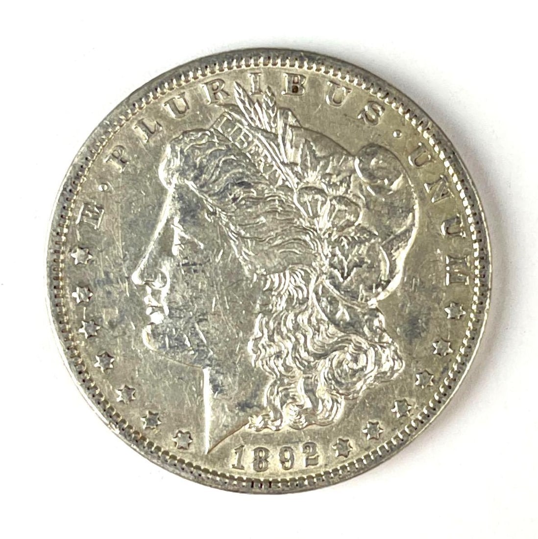 1892 US Morgan Silver Dollar: 1892 US Morgan Silver Dollar