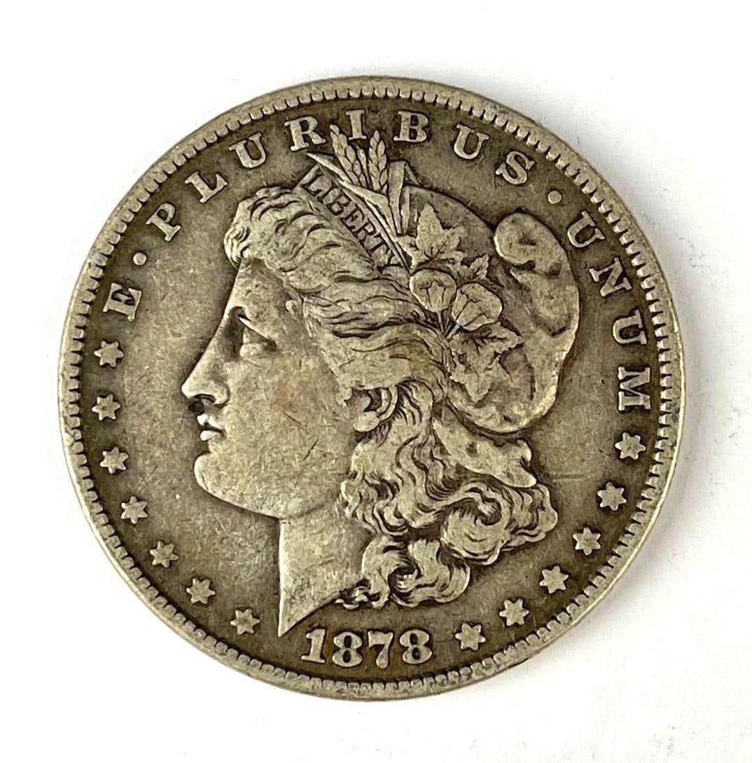 1878 US Morgan Silver Dollar: 1878 US Morgan Silver Dollar