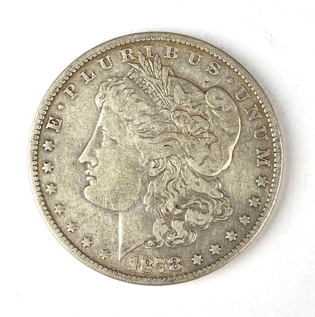 1878 US Morgan Silver Dollar: 1878 US Morgan Silver Dollar