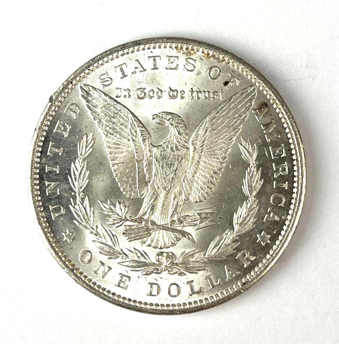 1890 US Morgan Silver Dollar - 2