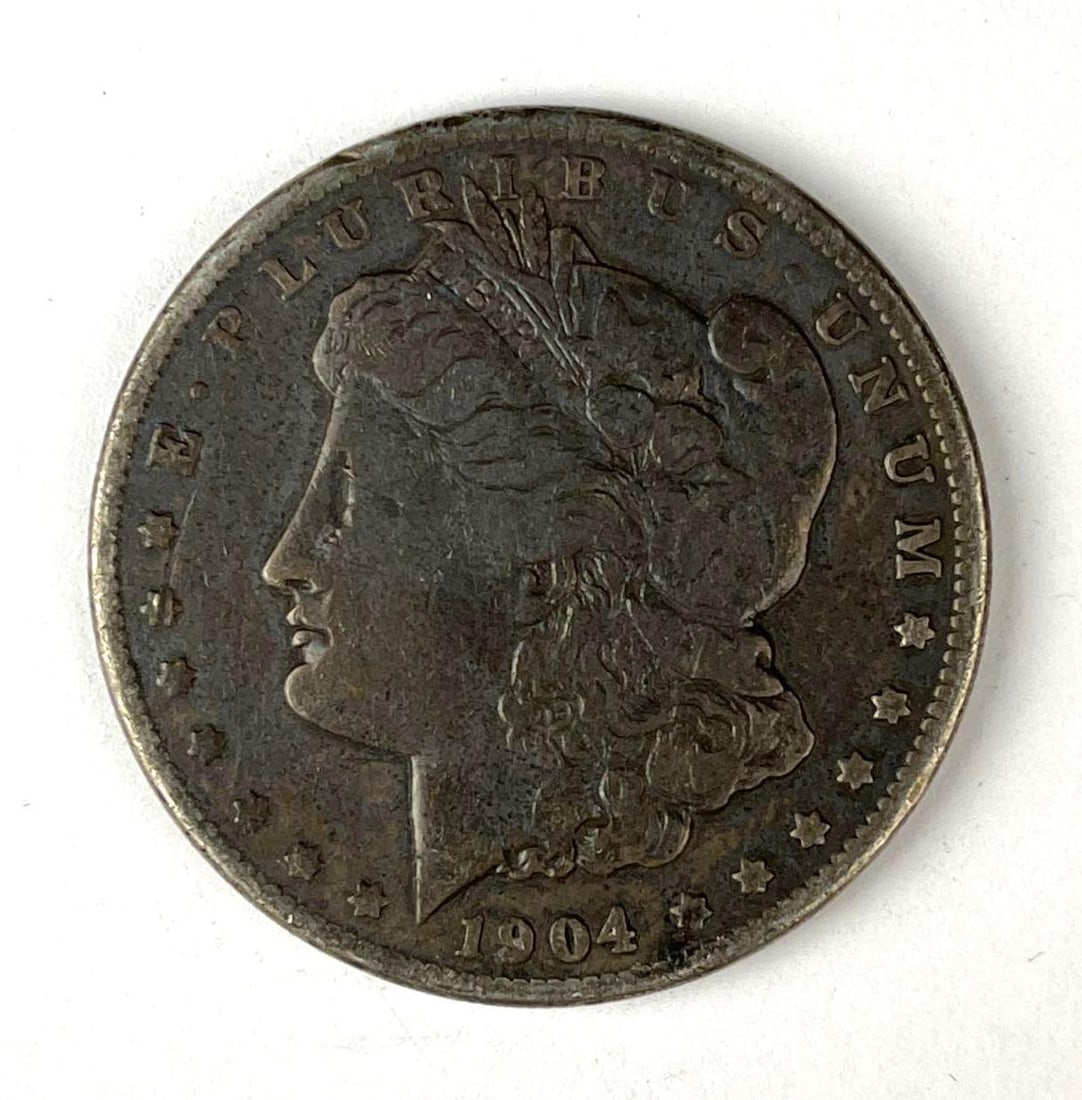 1904 S US Morgan Silver Dollar: 1904 S US Morgan Silver Dollar