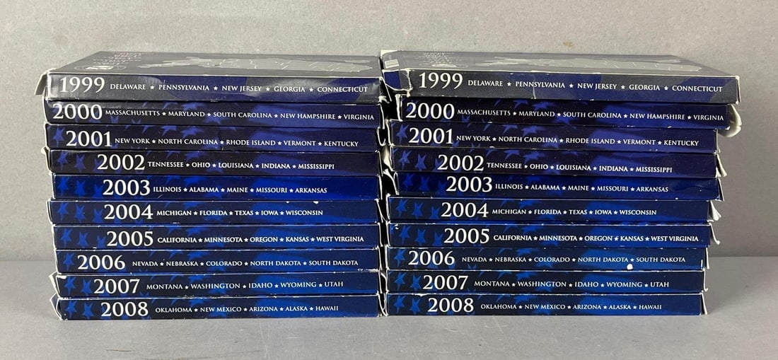 Group of 20 US Mint 50 State Quarter Proof Sets (1 of 3)