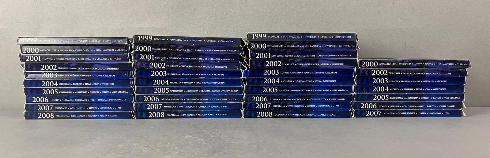 Group of 37 US Mint 50 State Quarter Proof Sets (1 of 3)