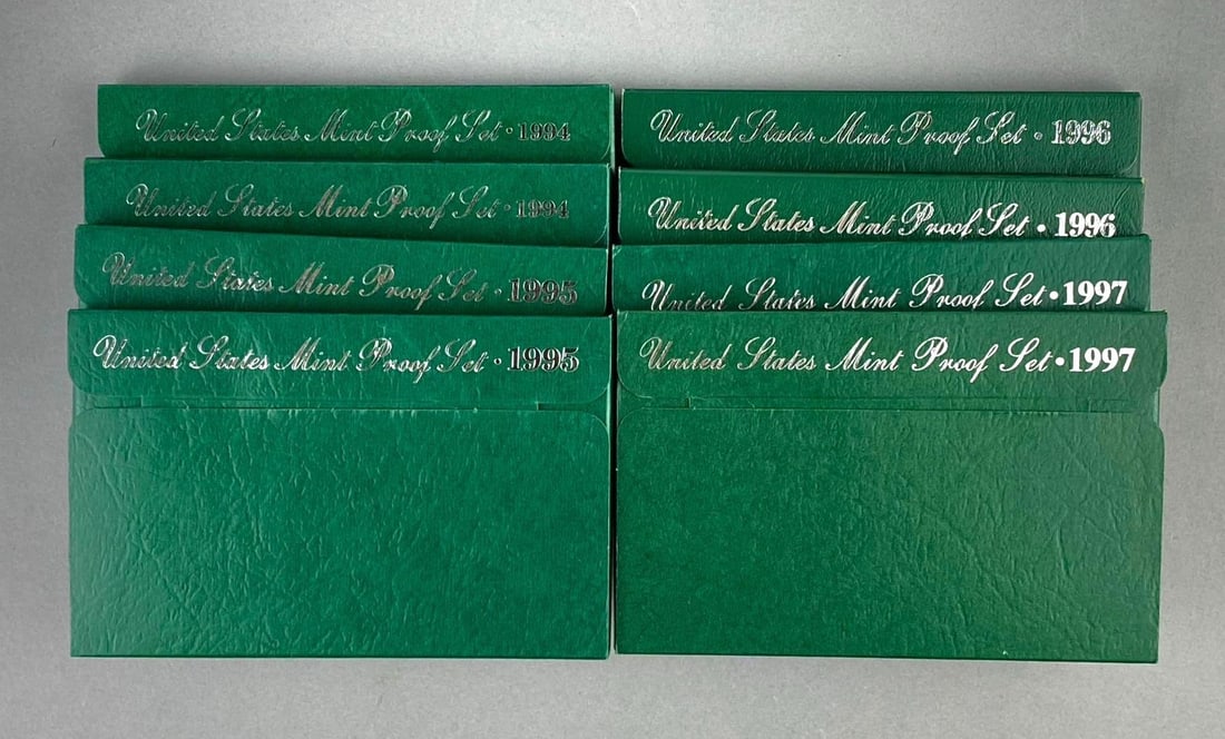 1994-1997 United States Mint Proof Sets (1 of 3)