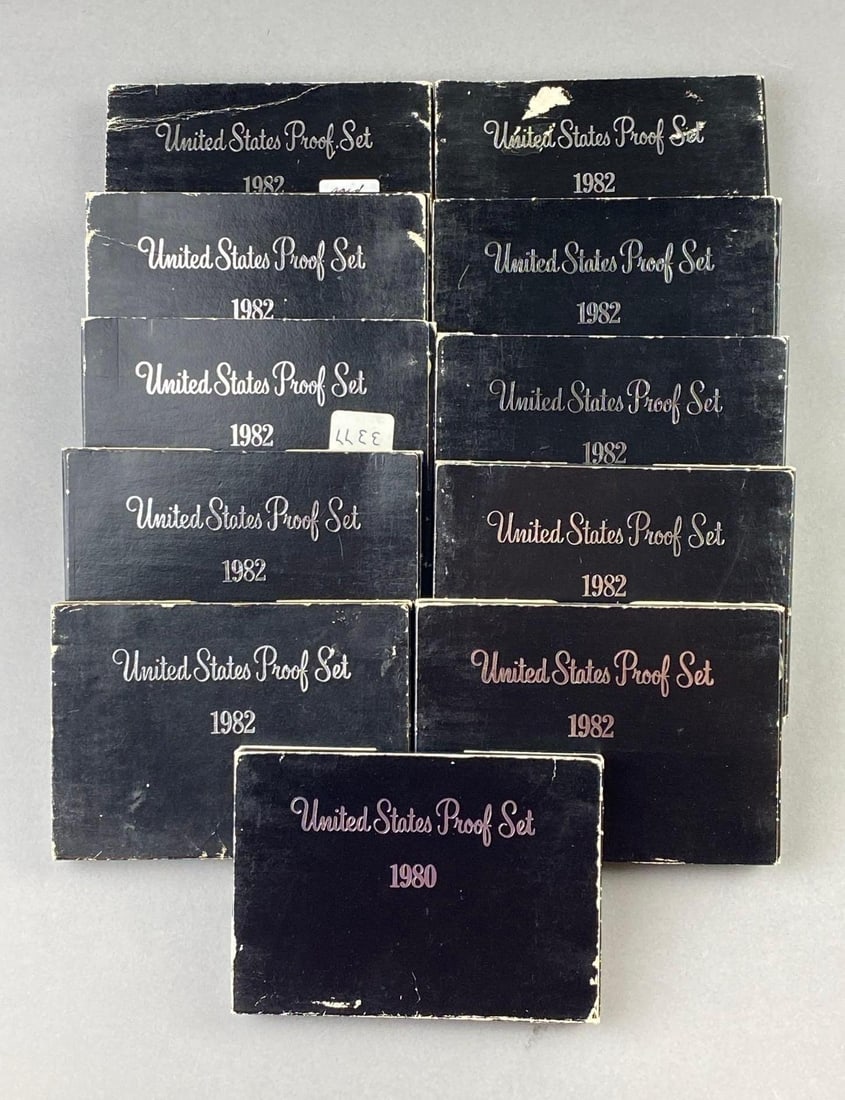 1980/ 1982 United States Mint Proof Sets (1 of 3)