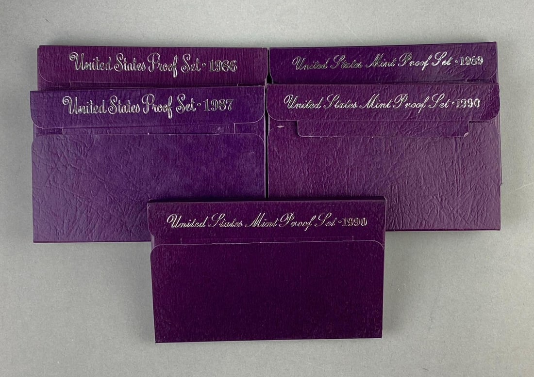 Group of Assorted United States Mint Proof Sets (1 of 3)