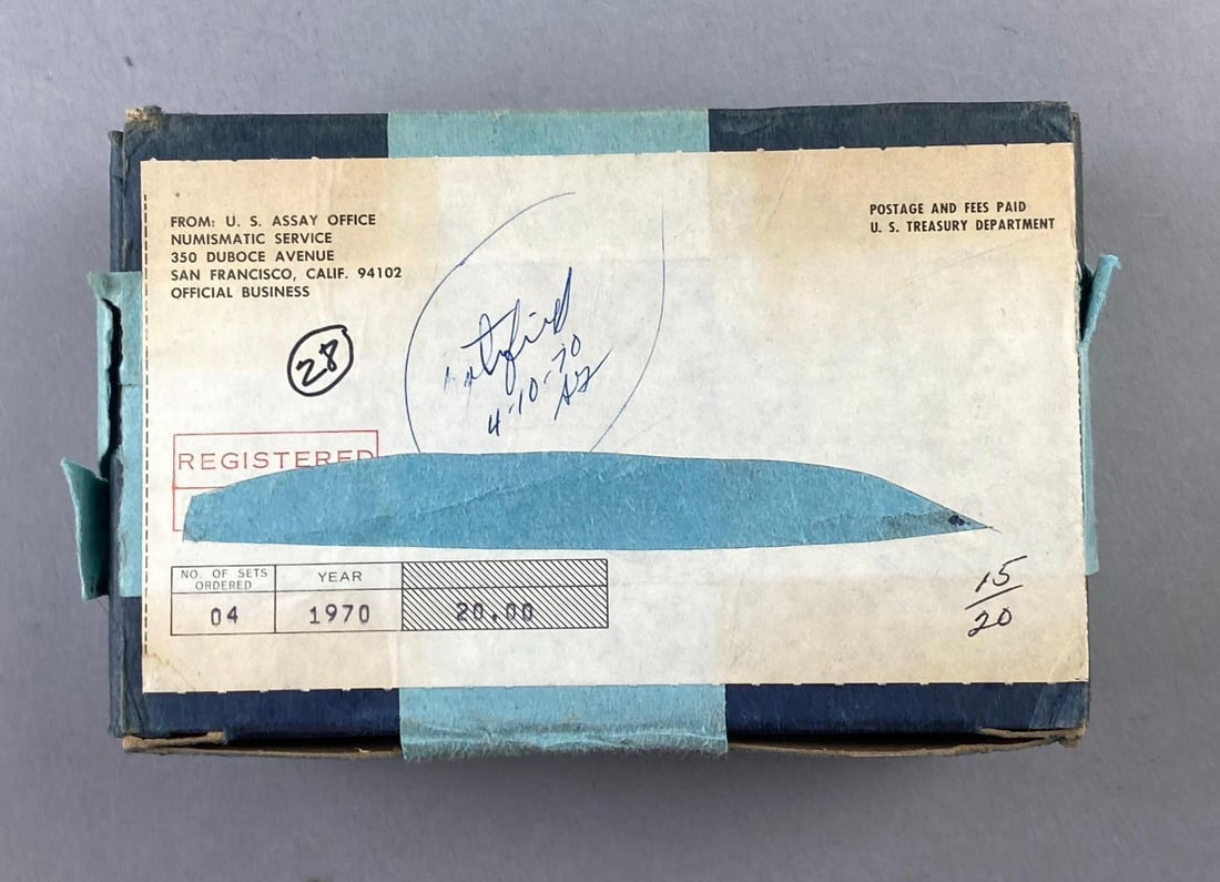1970 Sealed United States Mint Proof Set (1 of 1)
