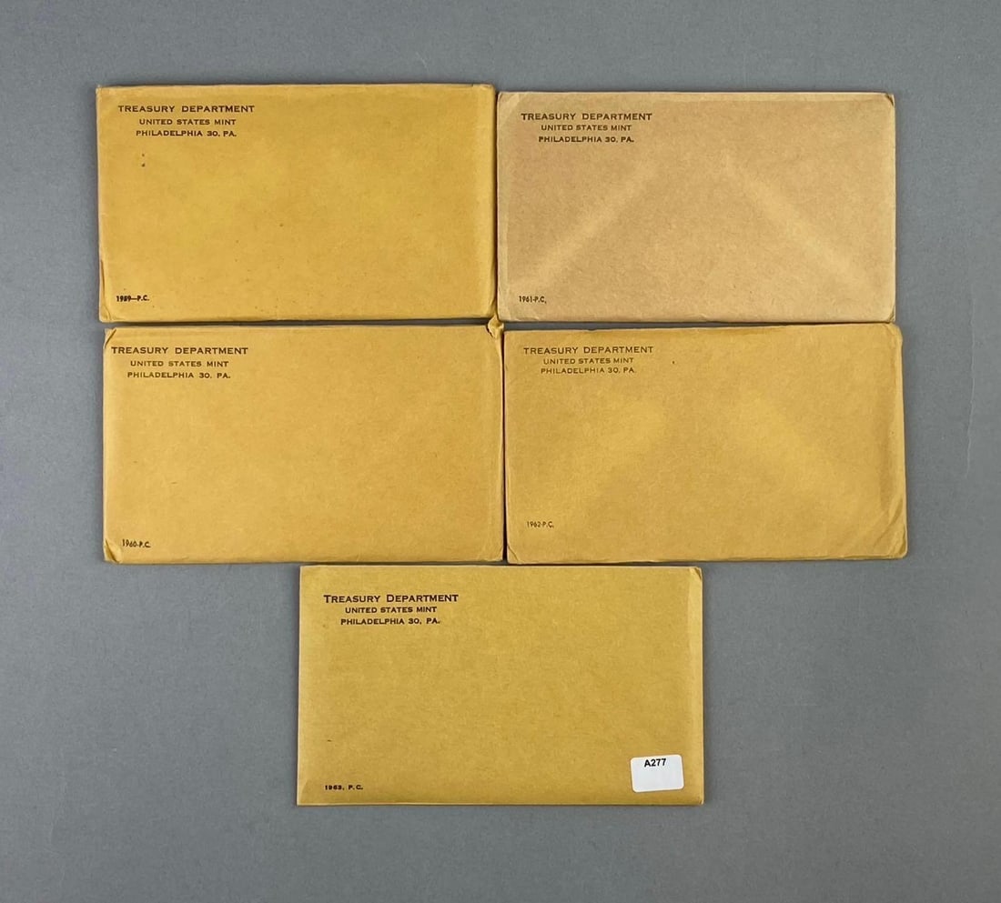 1959-1963 United States Mint Sets (1 of 3)