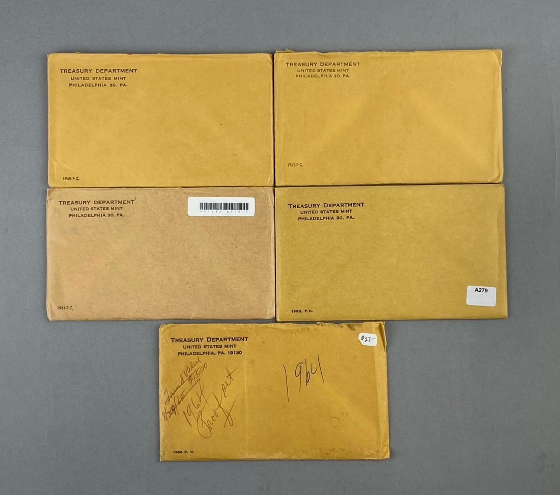 1960-1964 United States Mint Sets (1 of 3)