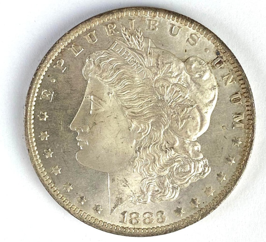 1883-O US $1 Morgan Silver Dollar: 1883-O US $1 Morgan Silver Dollar