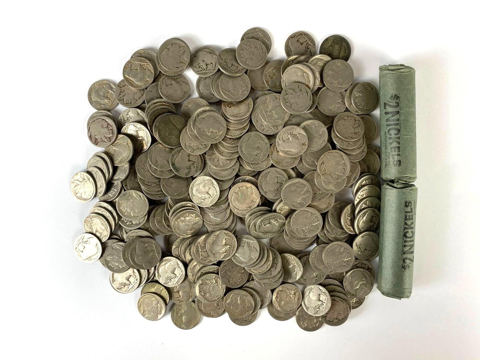 Group of 375 Buffalo Nickels (1 of 3)