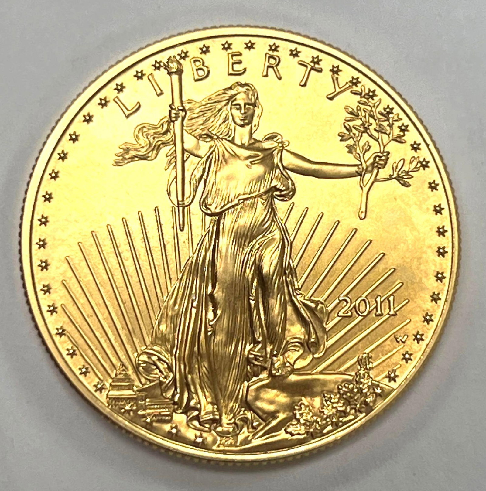 2011 $50 US Mint Gold American Eagle 1 oz: 2011 $50 US Mint Gold American Eagle 1 oz