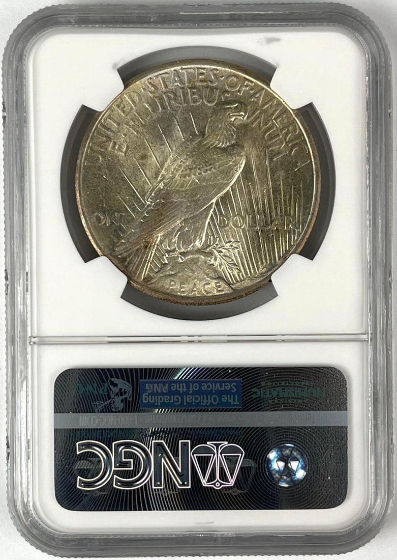 1925 US Peace Silver Dollar NGC MS63 - 2