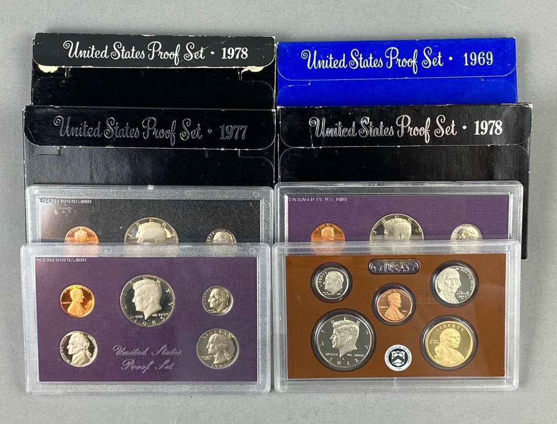 Group of Assorted United State Proof Sets (1 of 3)