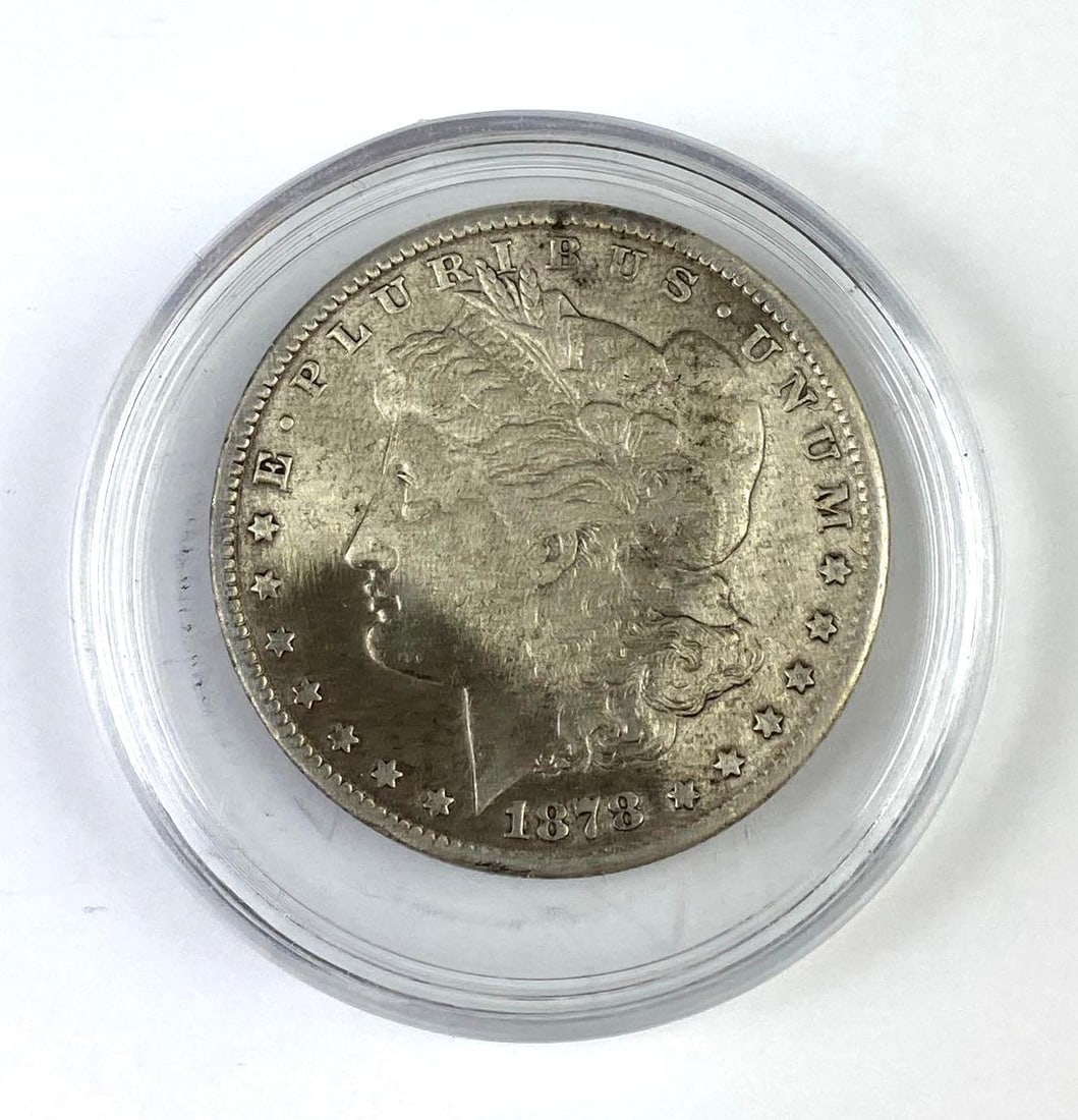 1878 CC US Morgan Silver Dollar: Carson City 1878 US Morgan Silver Dollar