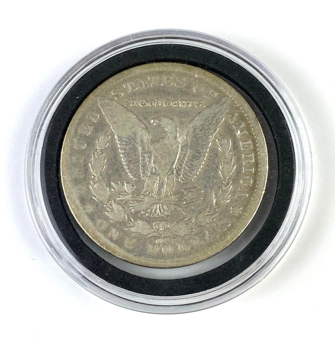 1892 CC US Morgan Silver Dollar - 2