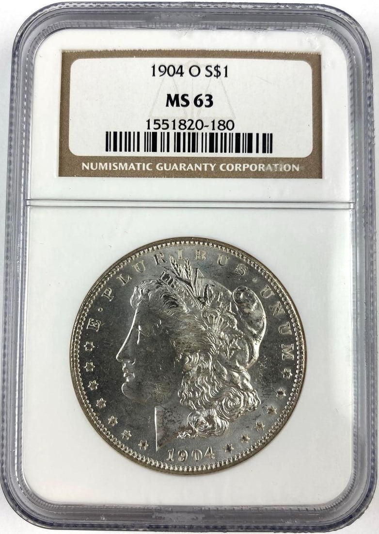 1904 O US Morgan Silver Dollar NGC MS63 (1 of 2)