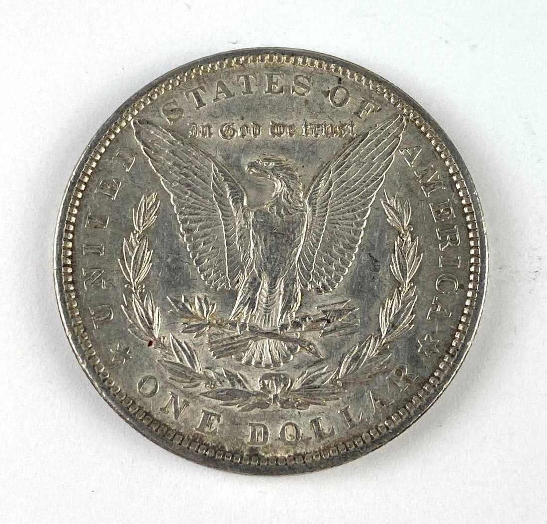 1887 US Morgan Silver Dollar - 2