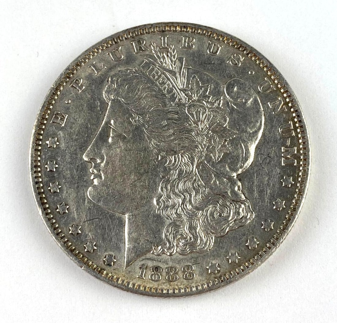 1888 O US Morgan Silver Dollar (1 of 2)