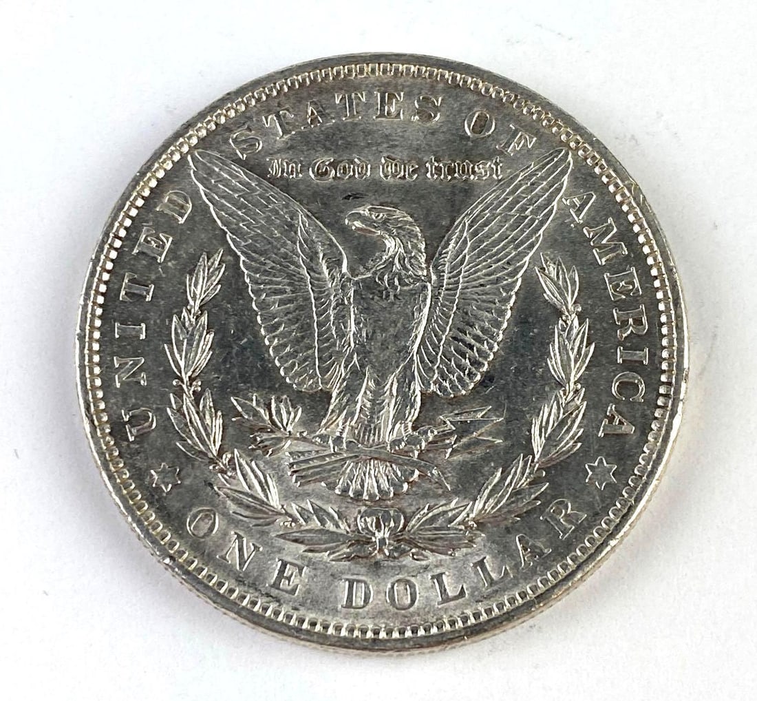 1889 US Morgan Silver Dollar - 2