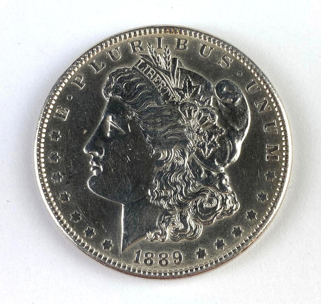 1889 US Morgan Silver Dollar: 1889 US Morgan Silver Dollar