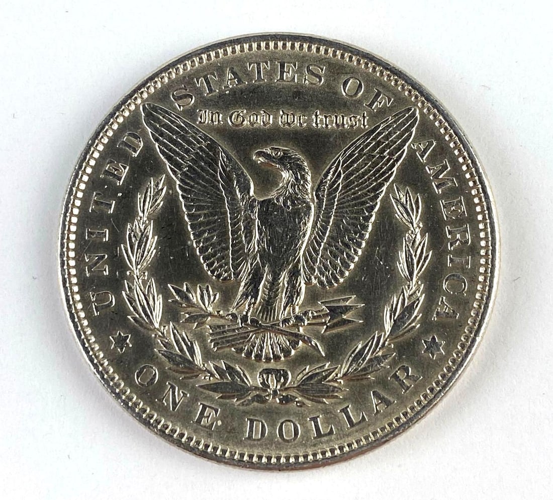 1889 US Morgan Silver Dollar - 2