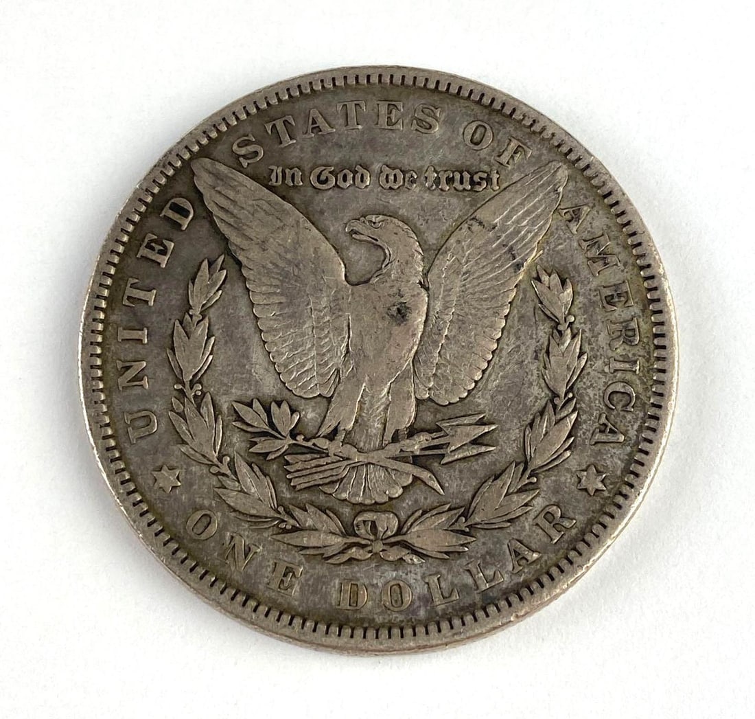 1892 US Morgan Silver Dollar - 2