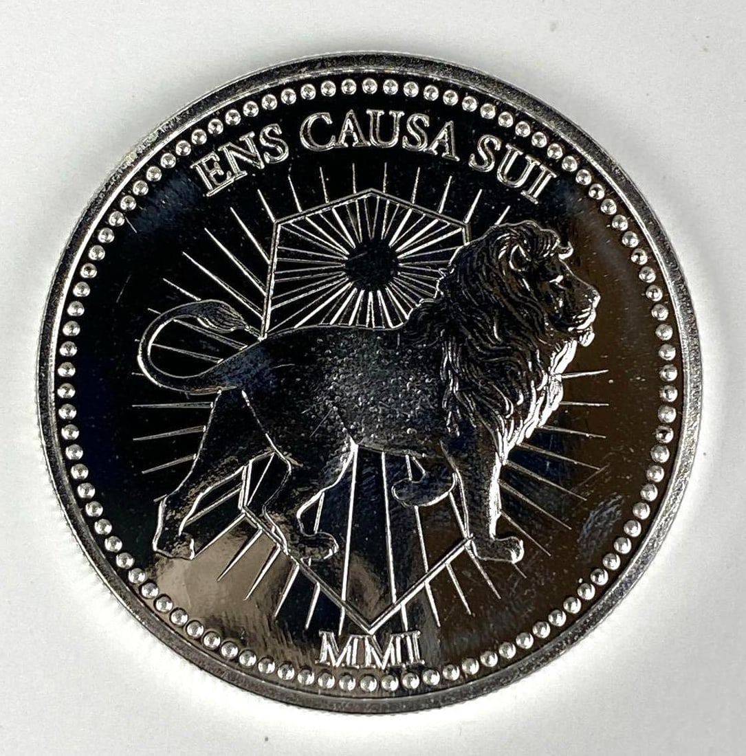 John Wick Continental 1 oz .999 Fine Silver Round: John Wick Continental 1 oz .999 Fine Silver Round