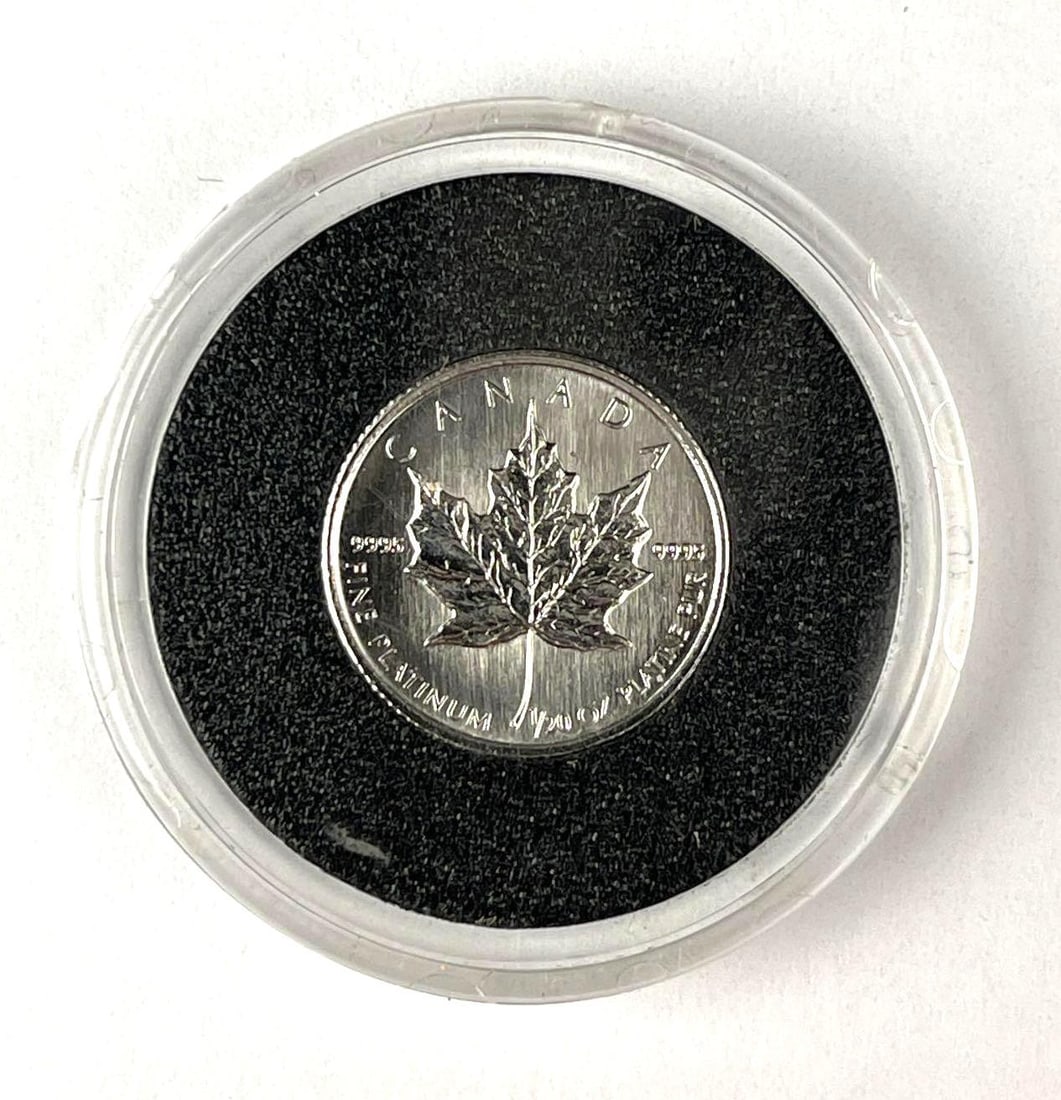 1999 Canada $1 Maple Leaf 1/20th oz 9995 Platinum Coin: 1999 Canada $1 Maple Leaf 1/20th oz 9995 Platinum Coin
