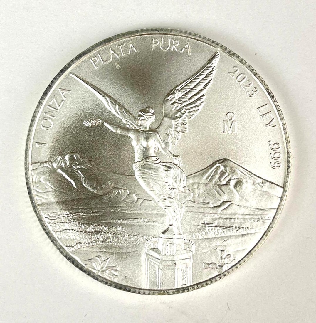 2023 Mexico Libertad 1 oz .999 Fine Silver Round: 2023 Mexico Libertad 1 oz .999 Fine Silver Round