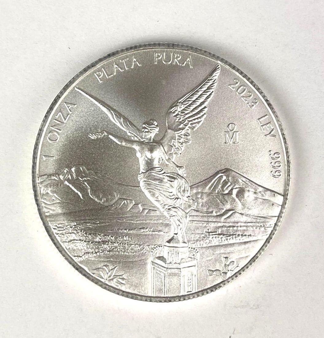 2023 Mexico Libertad 1 oz .999 Fine Silver Round: 2023 Mexico Libertad 1 oz .999 Fine Silver Round