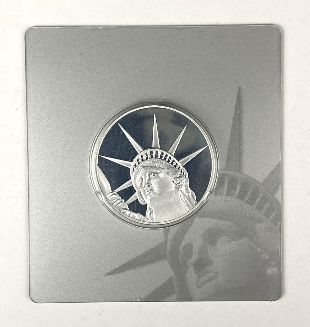 2022 Solomon Islands $4 Liberty 1.5 oz 999.0 Fine Silver Coin: 2022 Solomon Islands $4 Liberty 1.5 oz 999.0 Fine Silver Coin