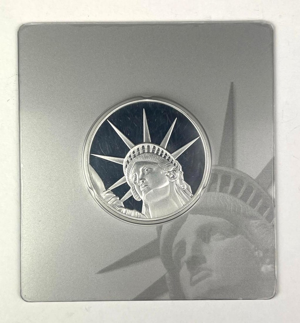 2022 Solomon Islands $4 Liberty 1.5 oz 999.0 Fine Silver Coin: 2022 Solomon Islands $4 Liberty 1.5 oz 999.0 Fine Silver Coin