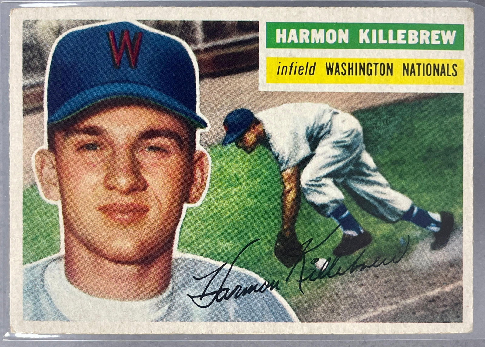 1956 Topps Harmon Killebrew #164 (1 of 2)