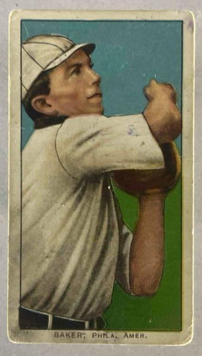 1909 - 11 T-206 Home Run Baker Sweet Caporal 350/30 (1 of 2)