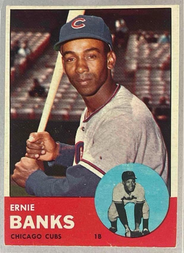 1963 Topps Ernie Banks #380 (1 of 2)