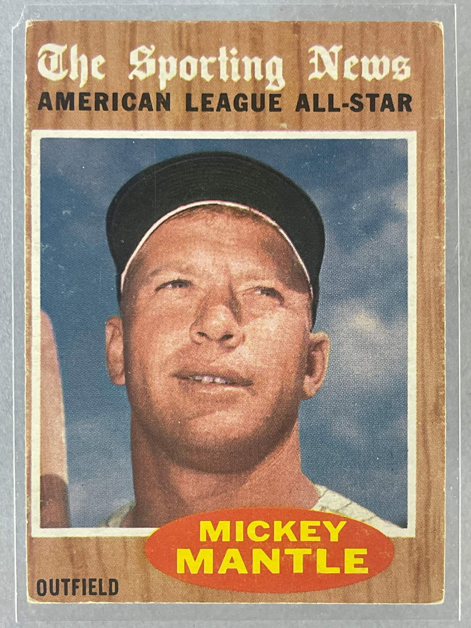 1962 Topps All-Star Mickey Mantle #471 (1 of 2)