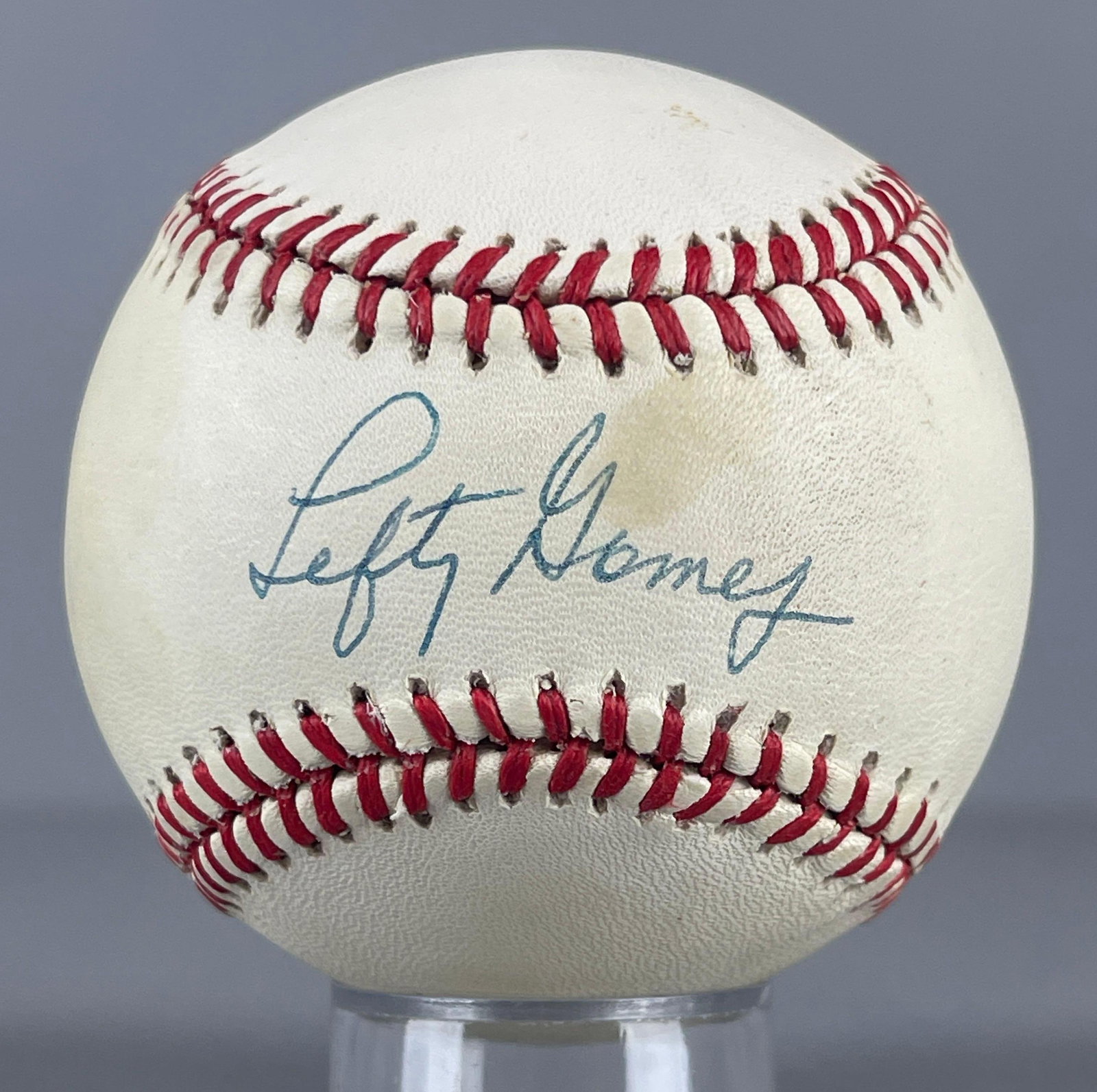 Lefty Gomez Signed Official MLB Rawlings Baseball with JSA COA (1 of 4)