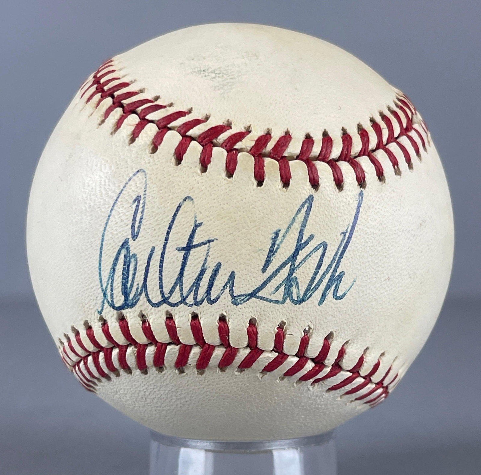 Carlton Fisk Signed Official MLB Rawlings Baseball (1 of 3)